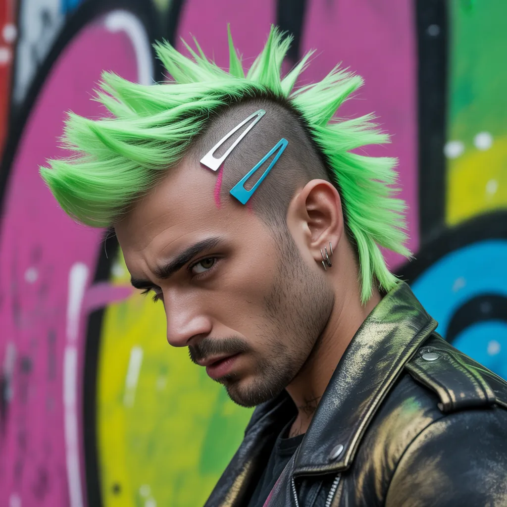 edgy mens punk hair styles for the brave