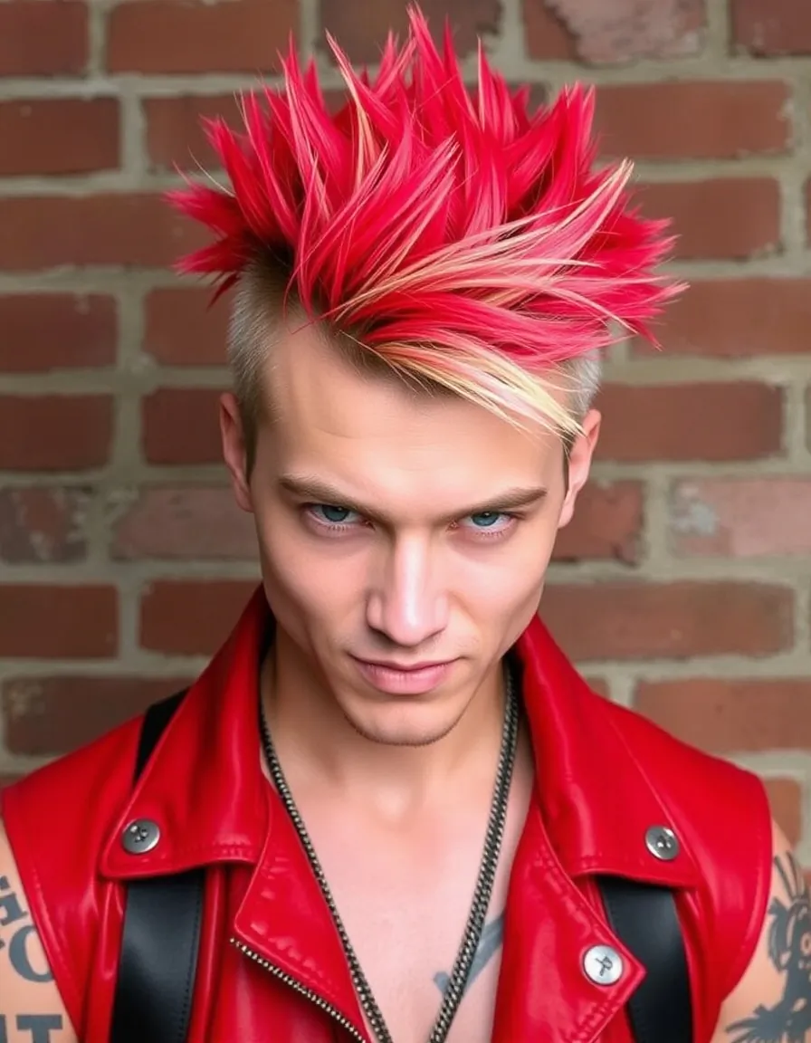 edgy mens punk hair styles for the brave