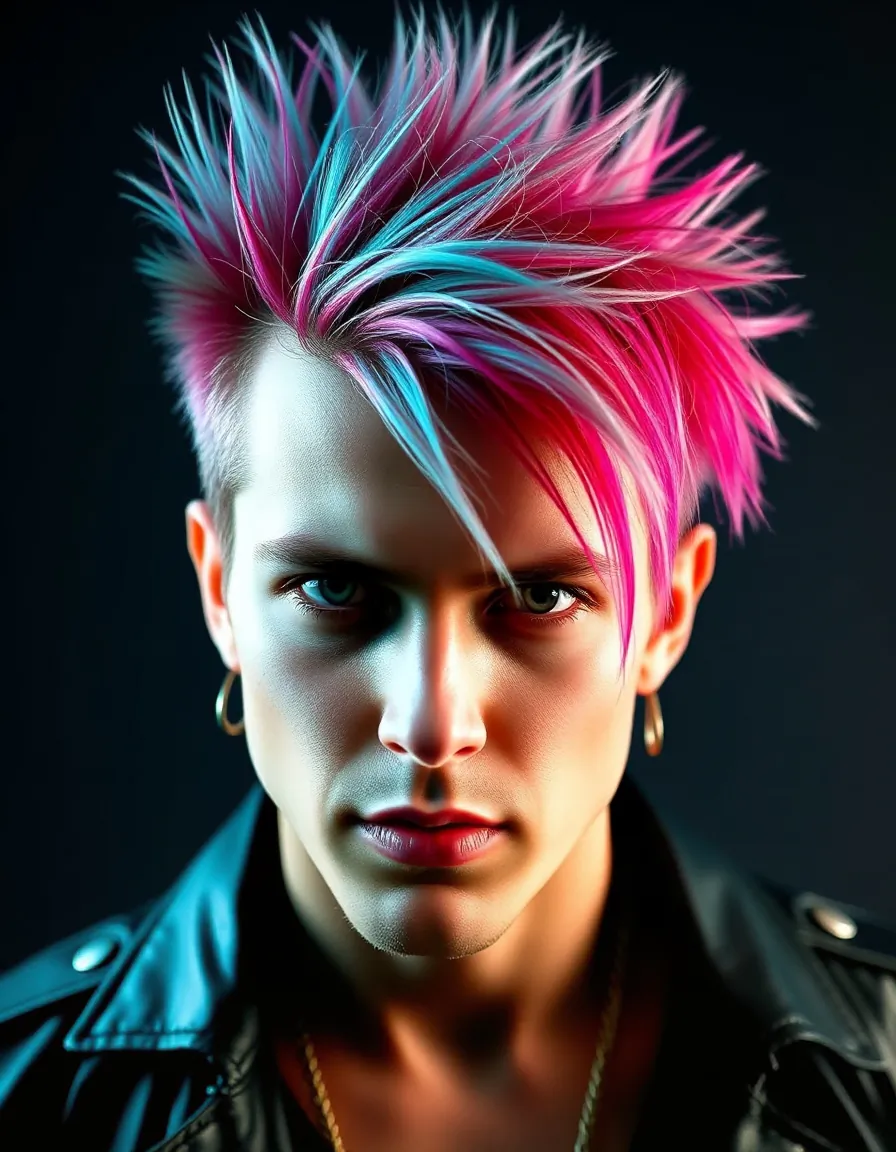 edgy mens punk hair styles for the brave