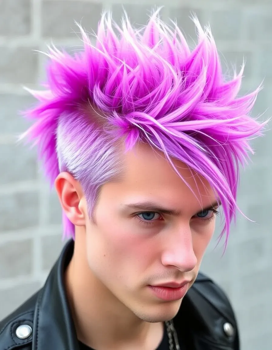 edgy mens punk hair styles for the brave