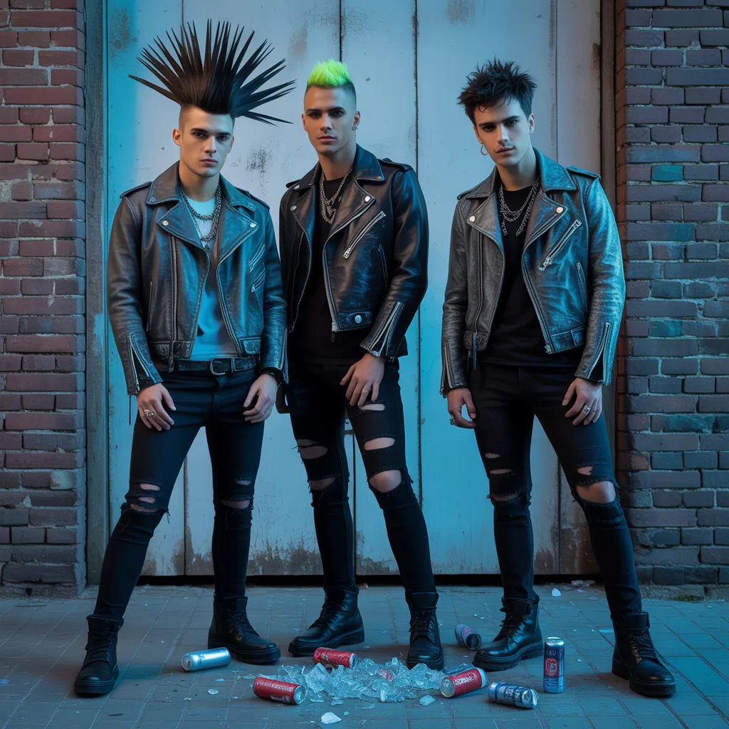 edgy mens punk hair styles for the brave