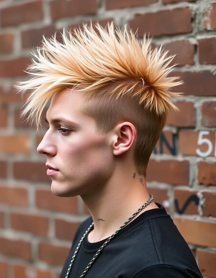 edgy mens punk hair styles for the brave