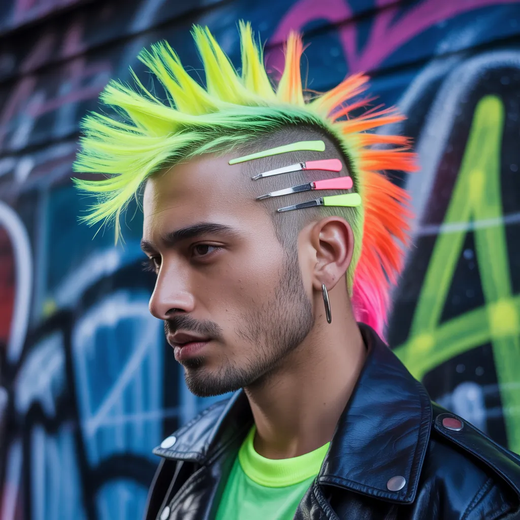edgy mens punk hair styles for the brave