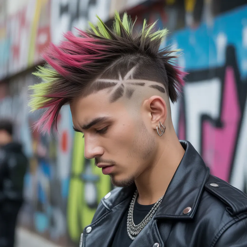 edgy mens punk hair styles for the brave