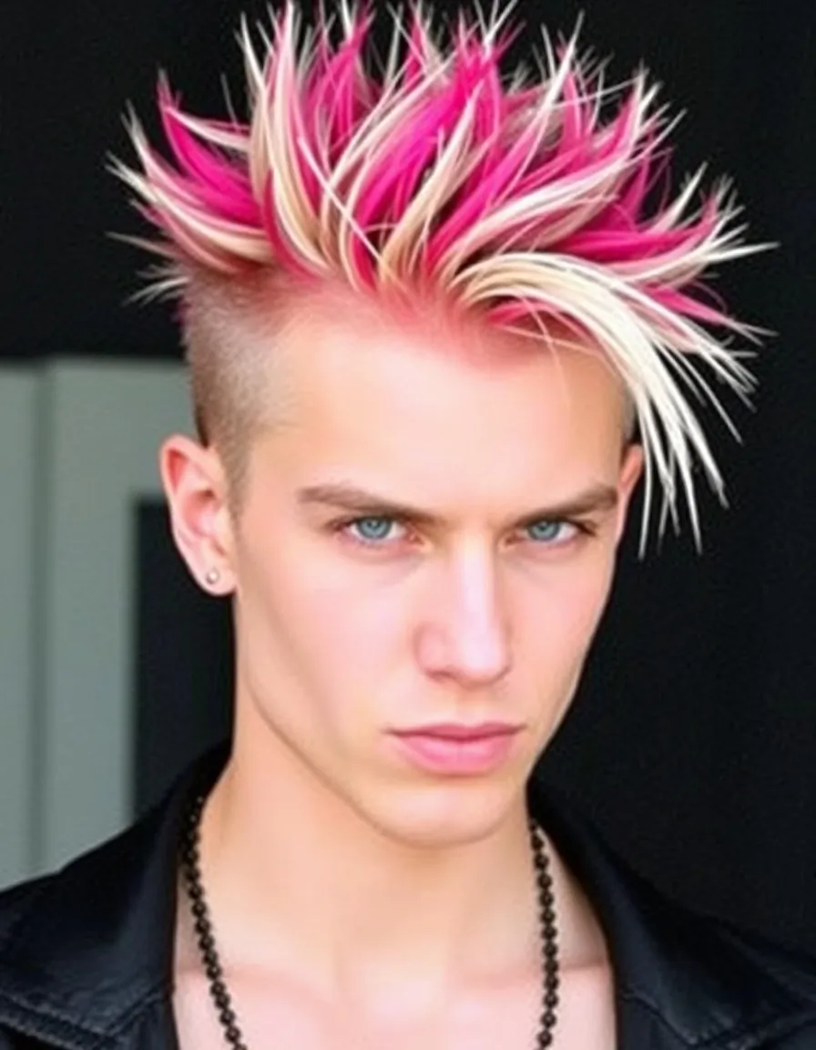 edgy mens punk hair styles for the brave