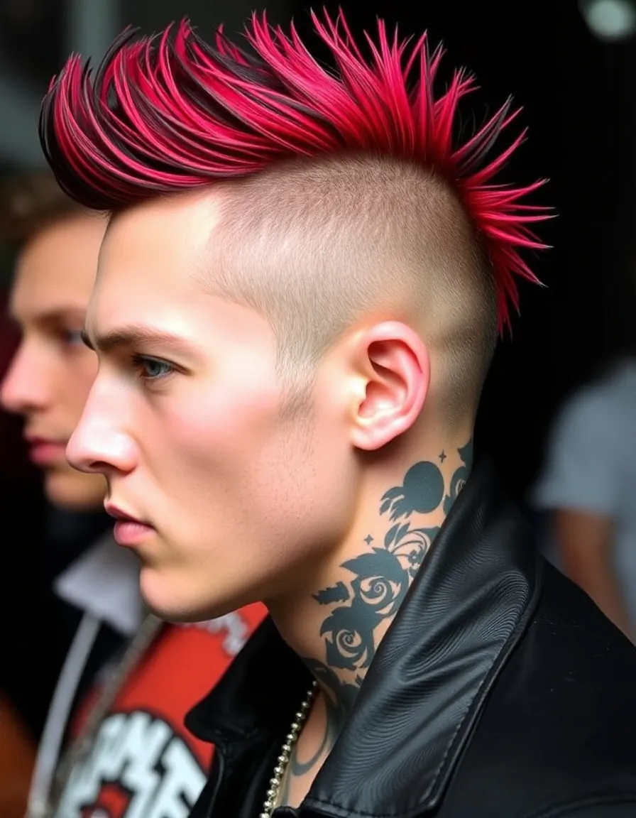 edgy mens punk hair styles for the brave