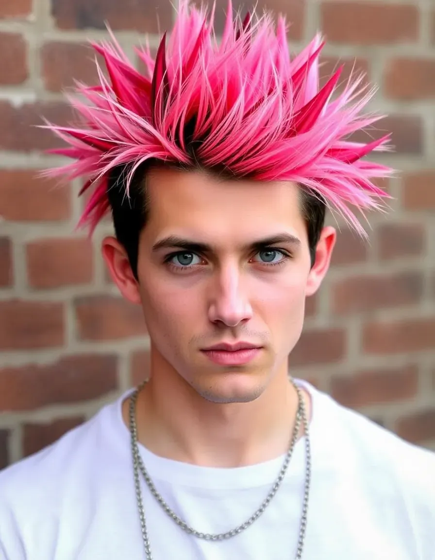 edgy mens punk hair styles for the brave