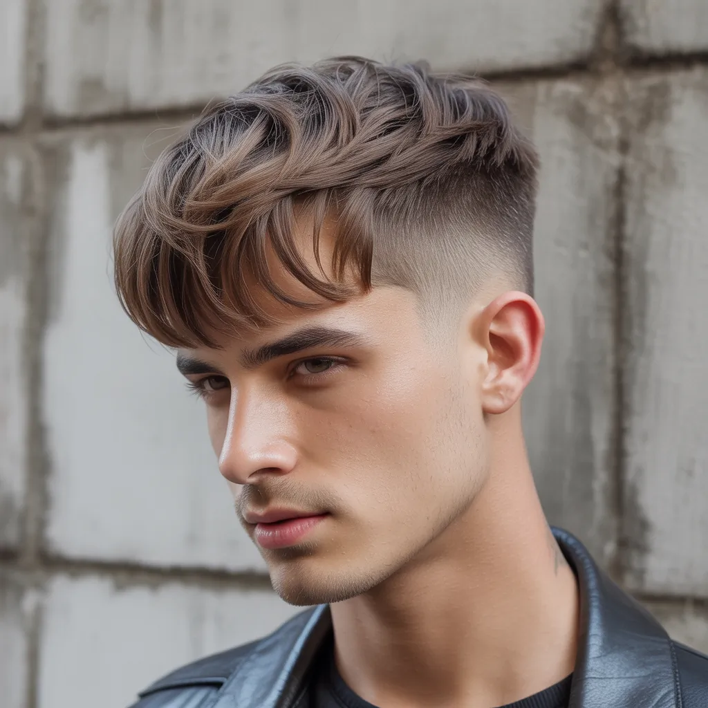 effortless crop haircut men