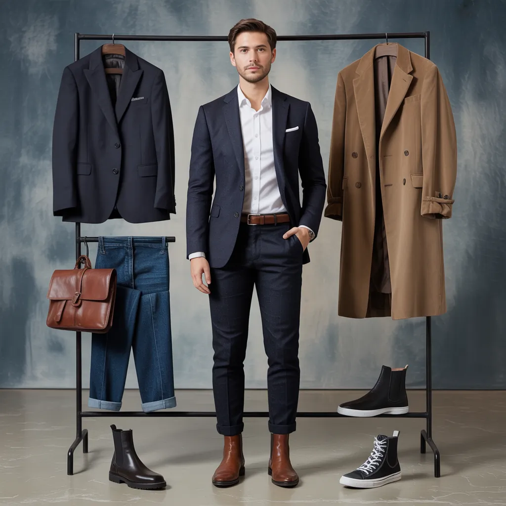 essential items every mans wardrobe needs