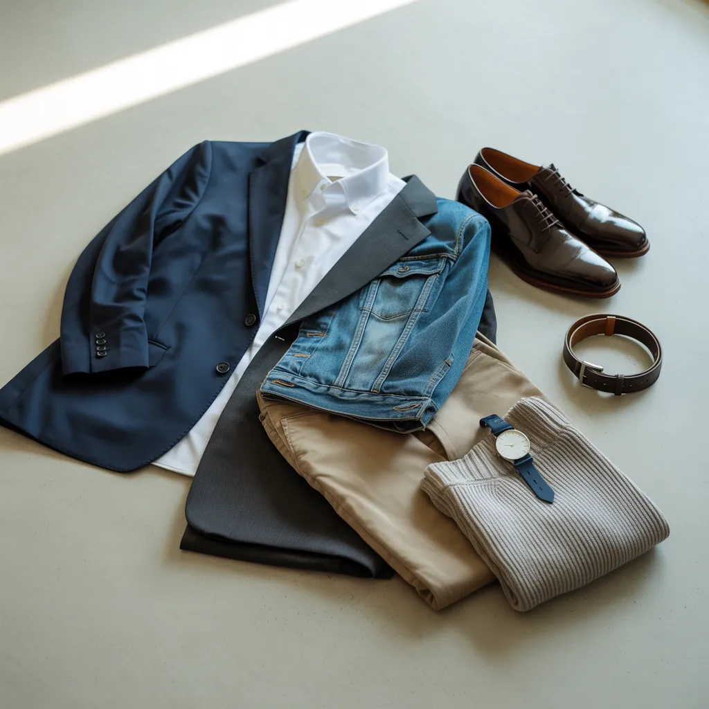 essential items every mans wardrobe needs