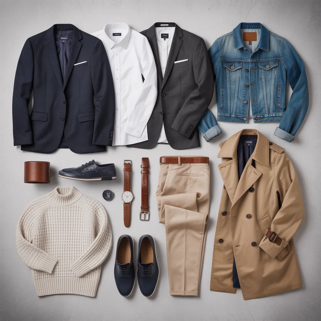 essential items every mans wardrobe needs