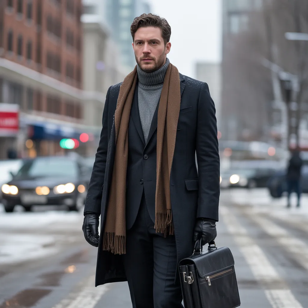 essential winter work outfits for men