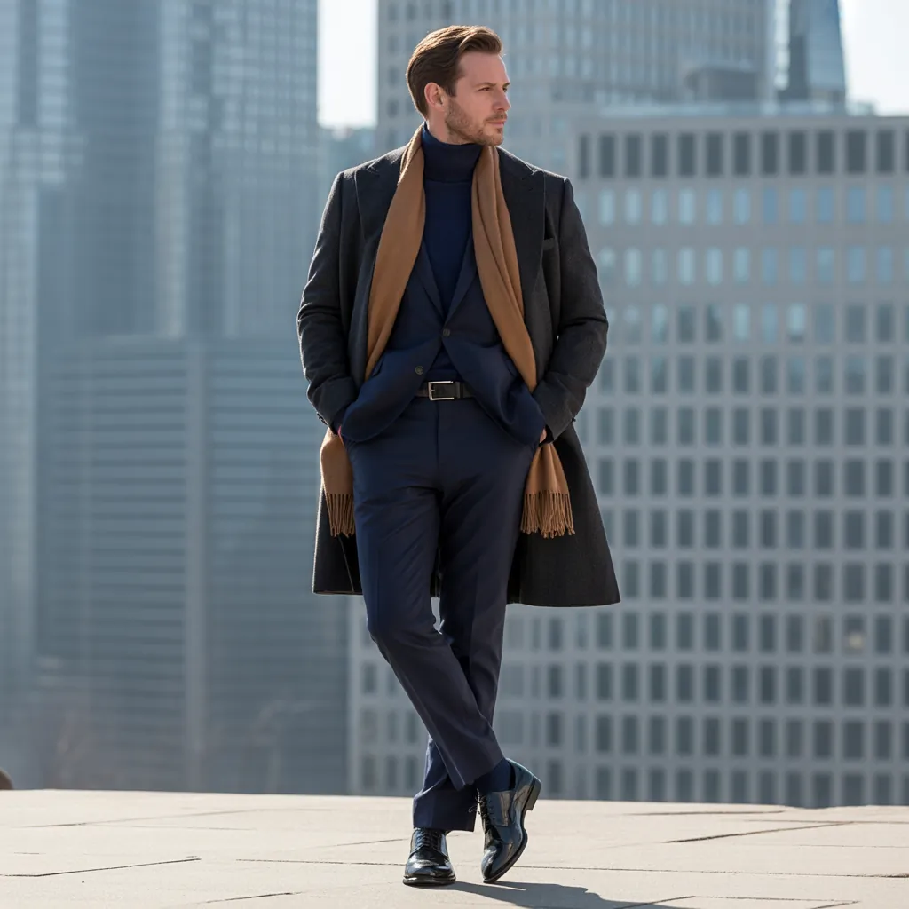 essential winter work outfits for men