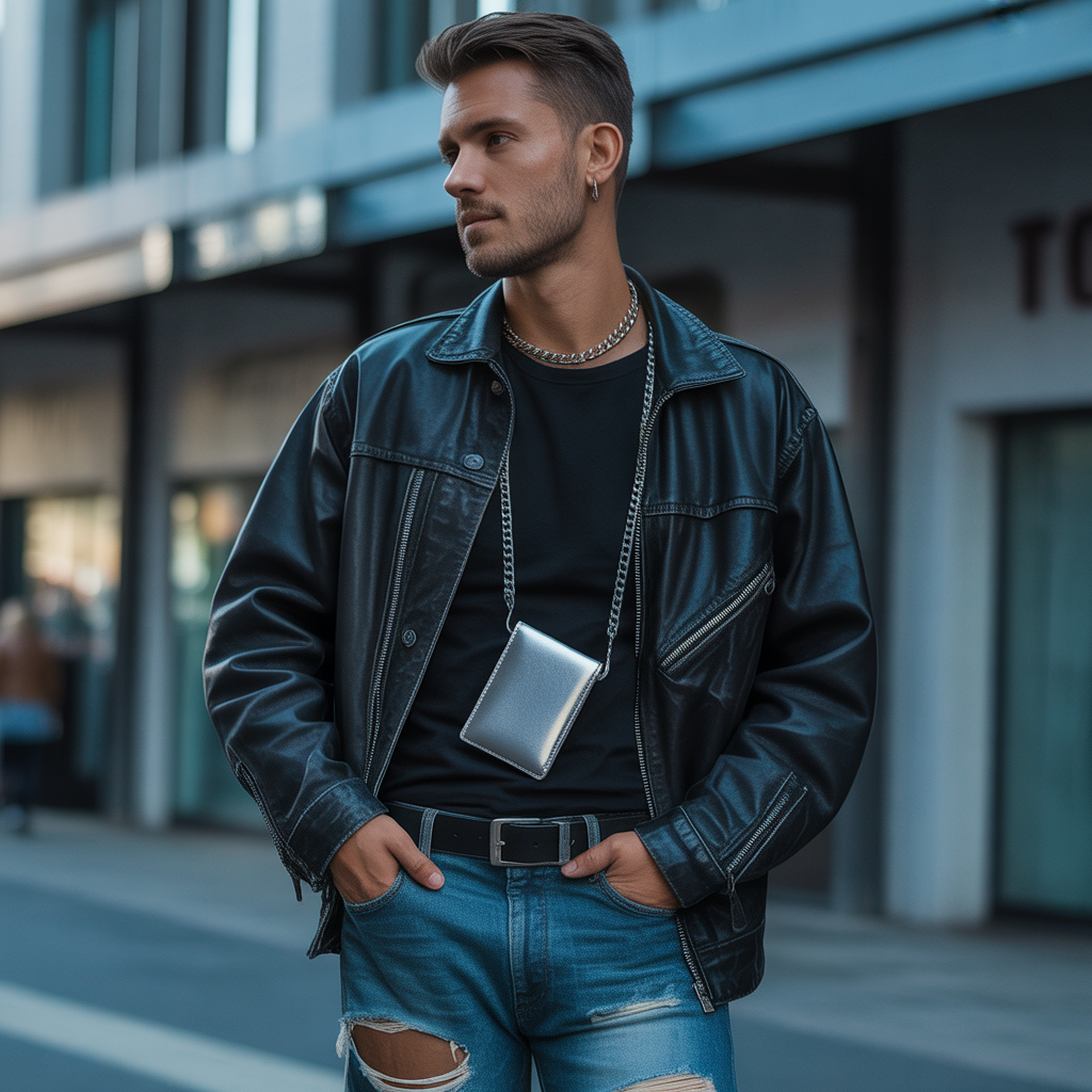 everything you need to know about wearing wallet chains