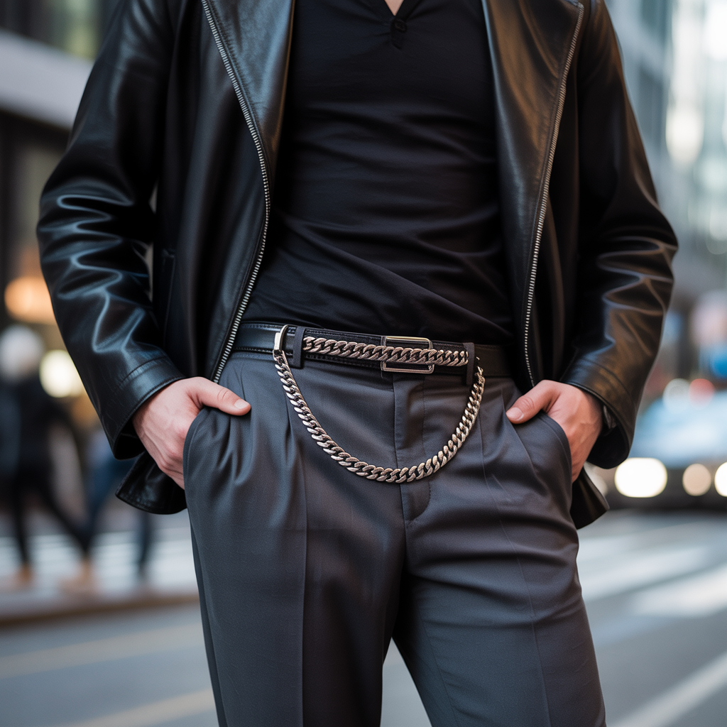 everything you need to know about wearing wallet chains
