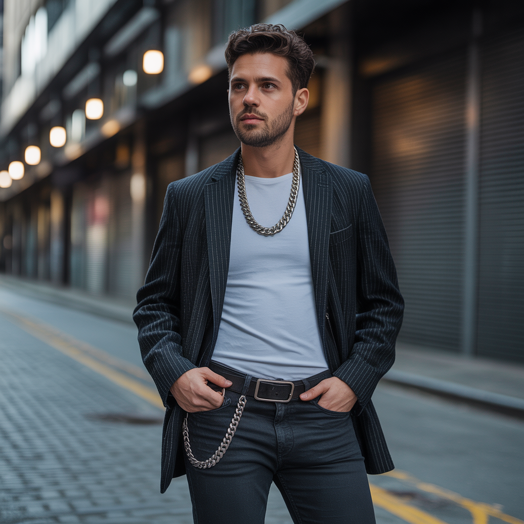 everything you need to know about wearing wallet chains