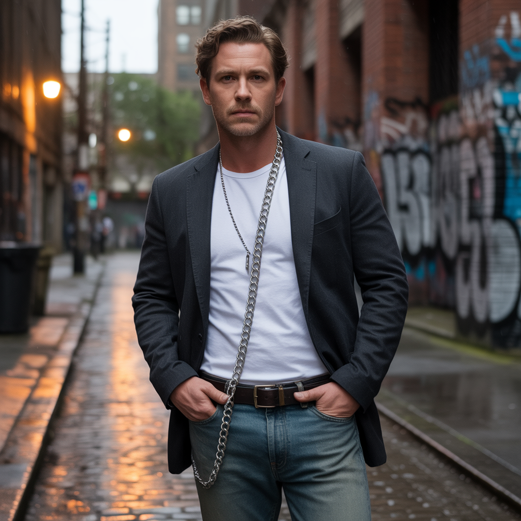 everything you need to know about wearing wallet chains