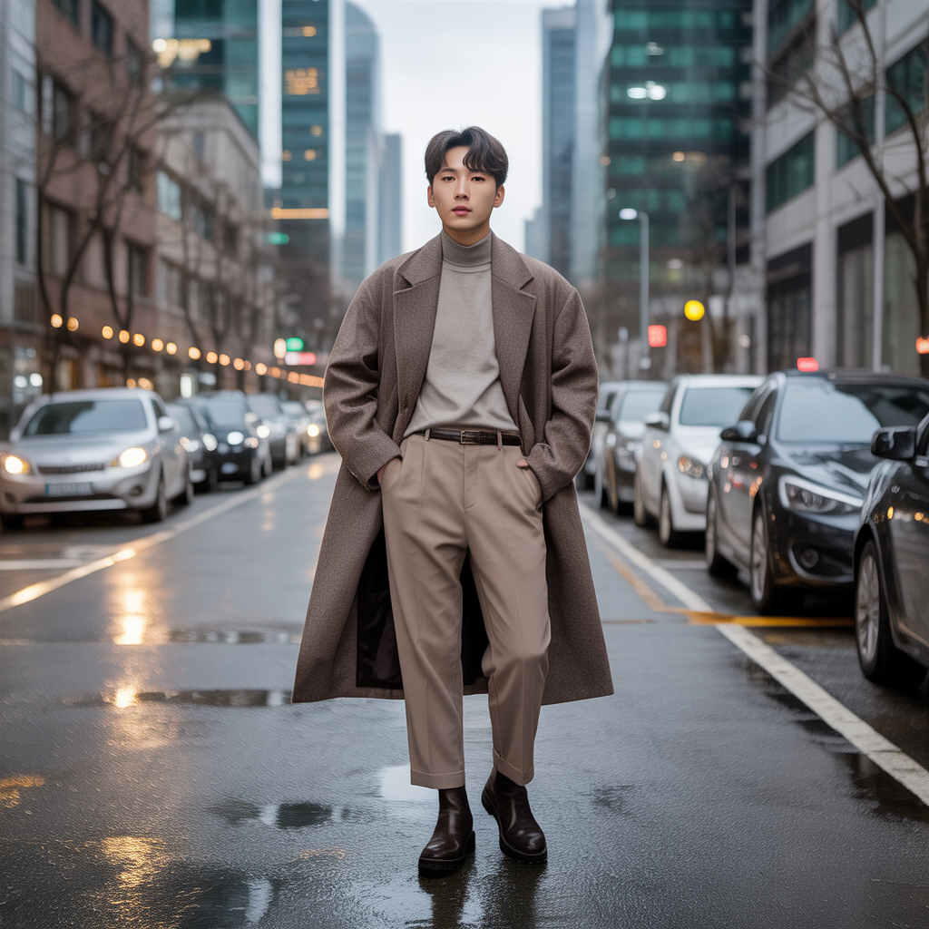 explore korean mens winter outfit ideas