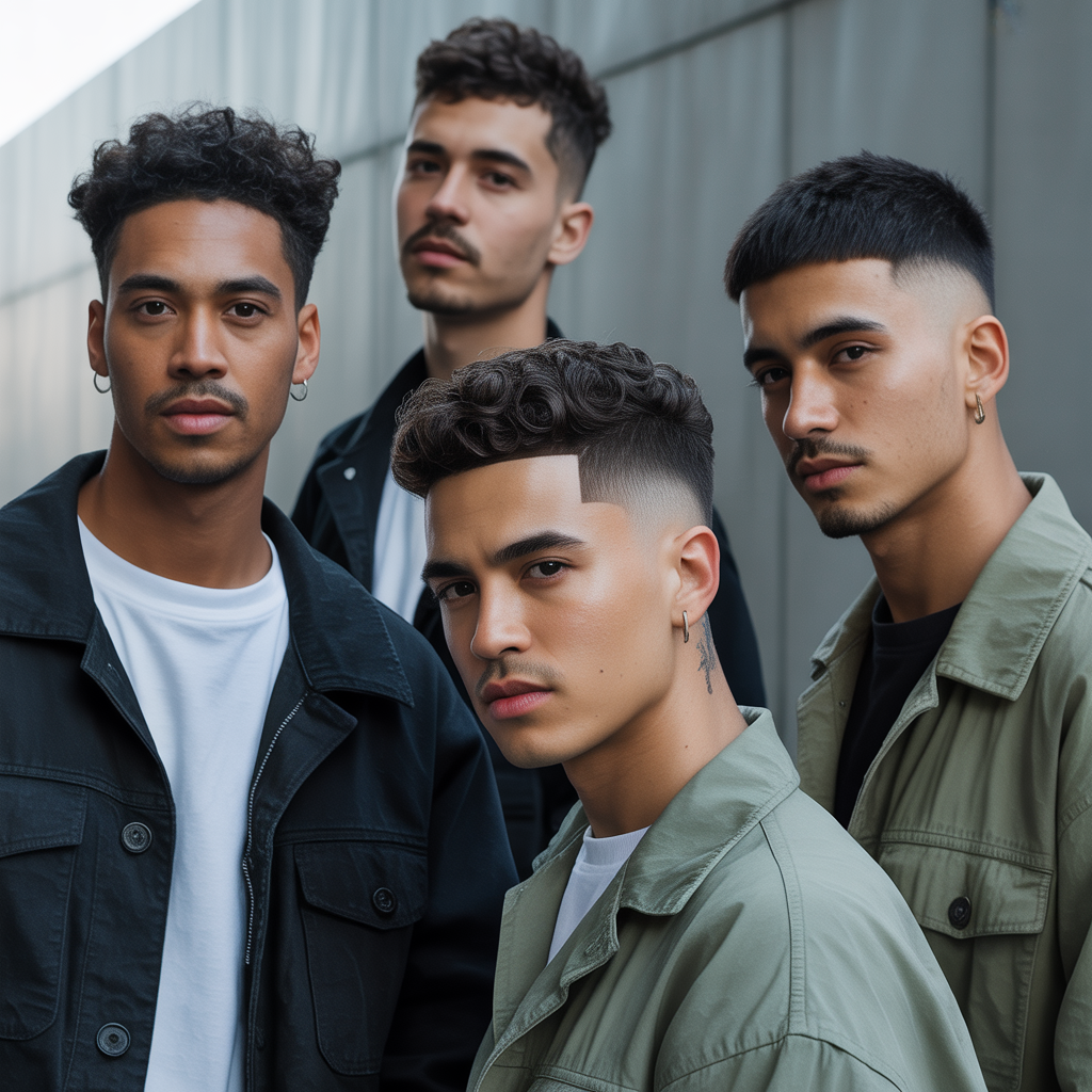 fade haircut ideas for curly hair