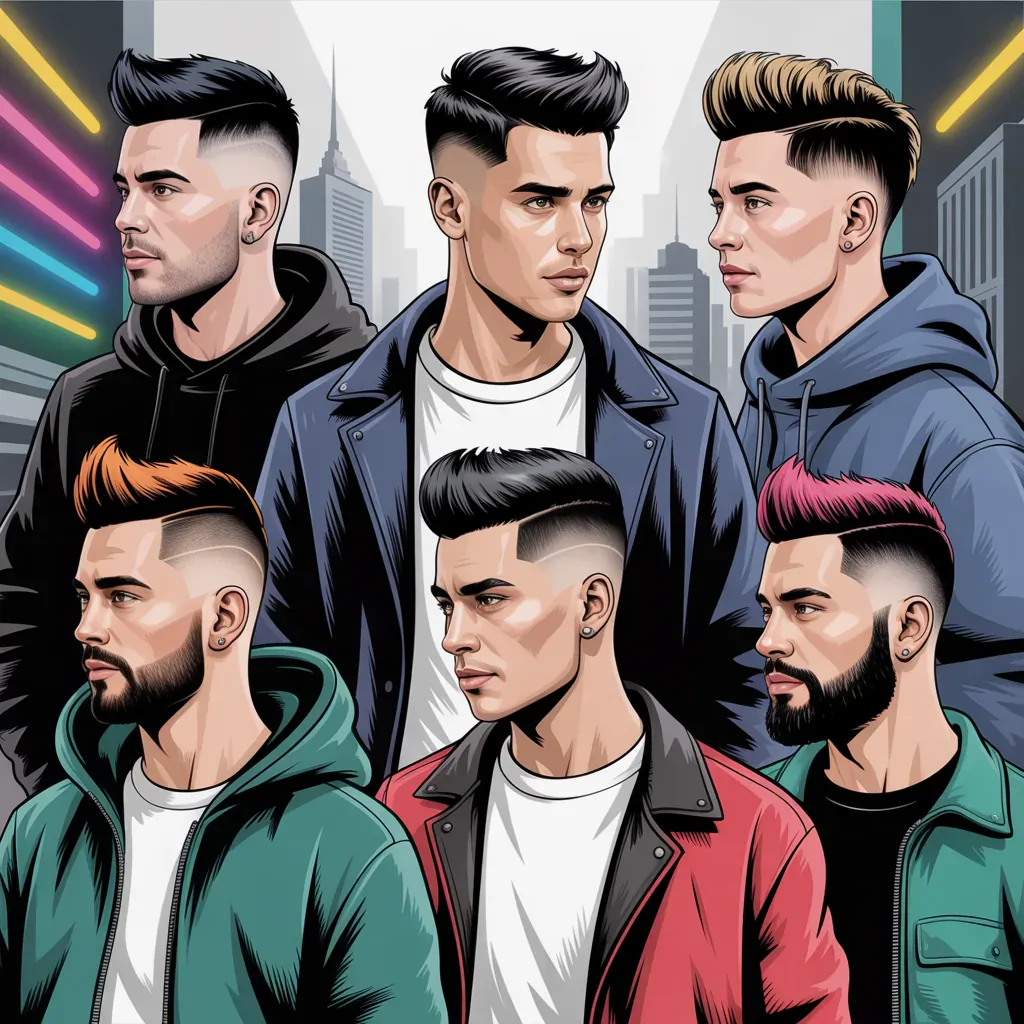 fade haircut styles men