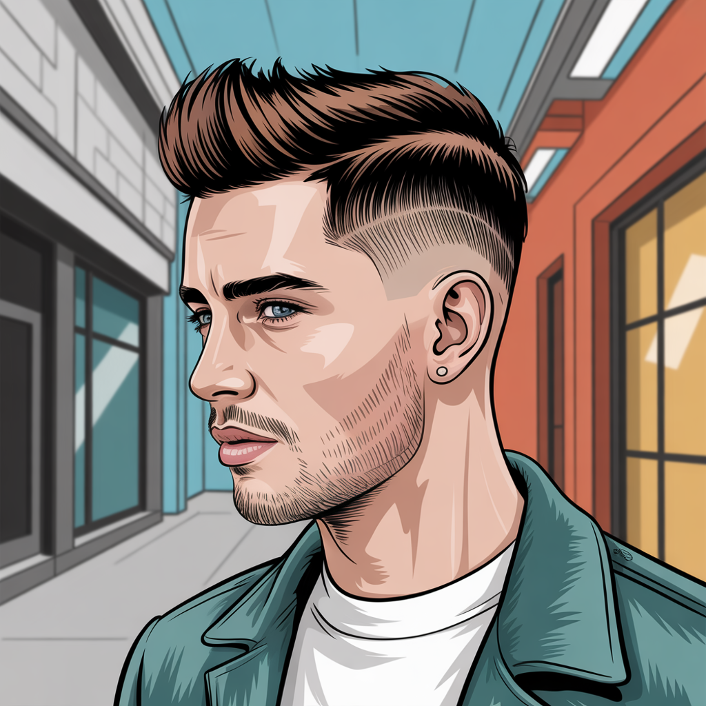 fade haircut styles men