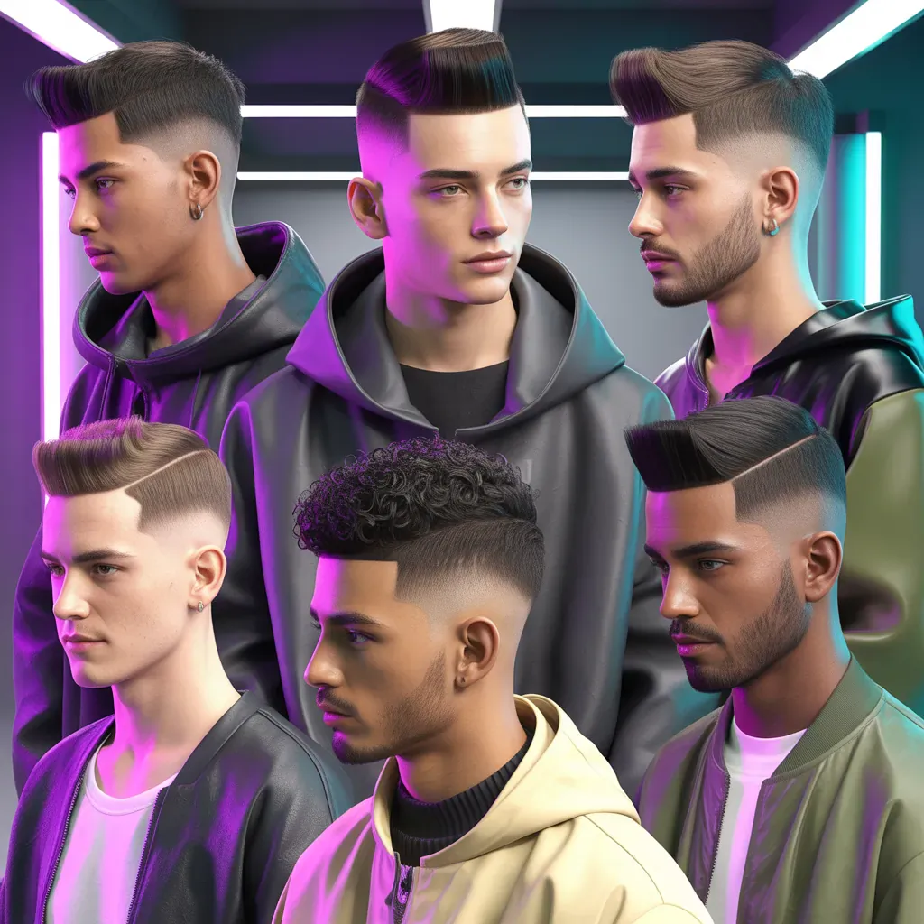 fade haircut styles men