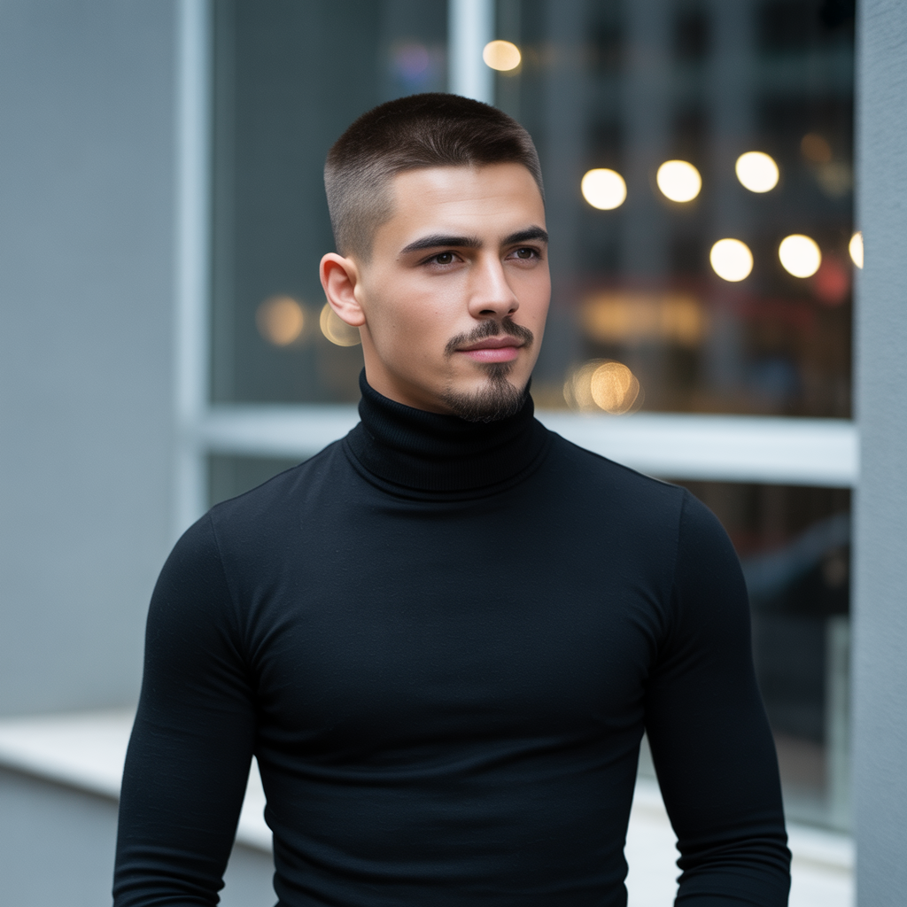 fade haircut with goatee ideas