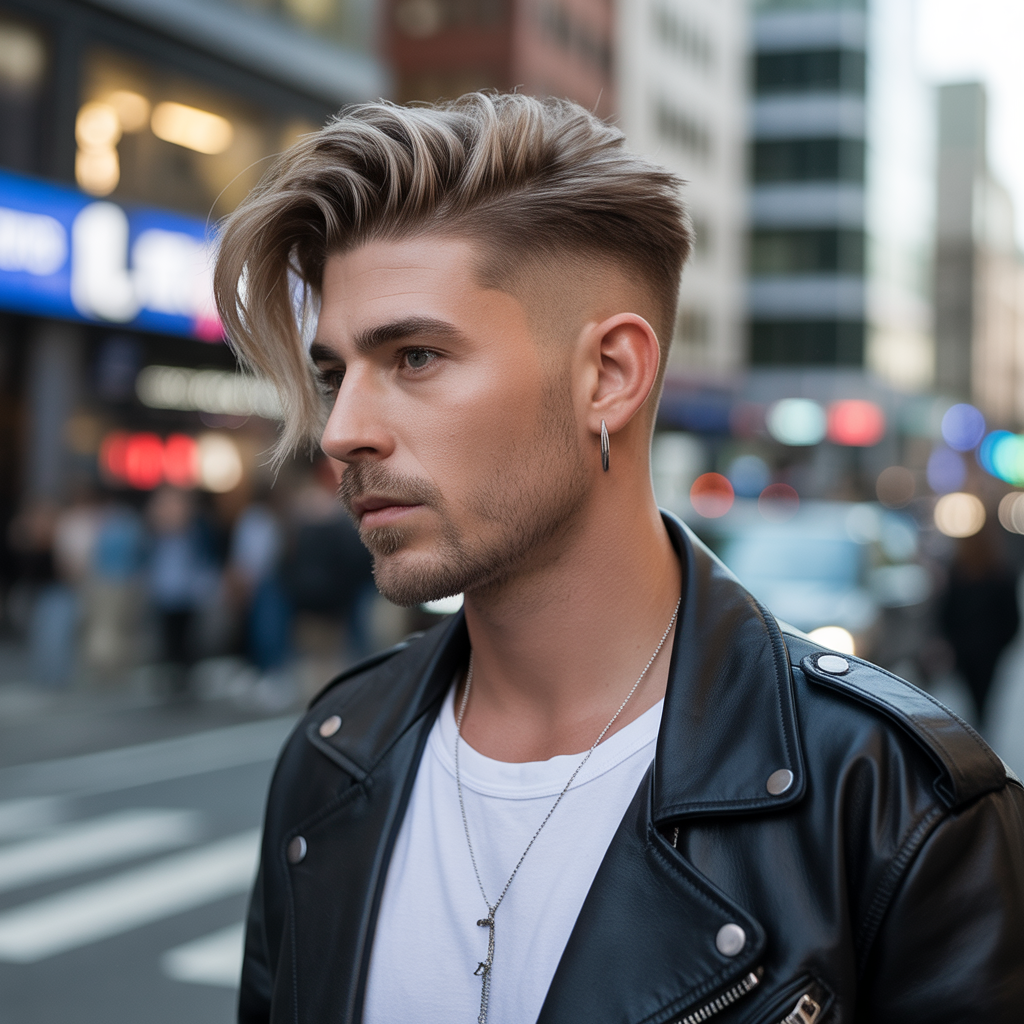 fade mullet