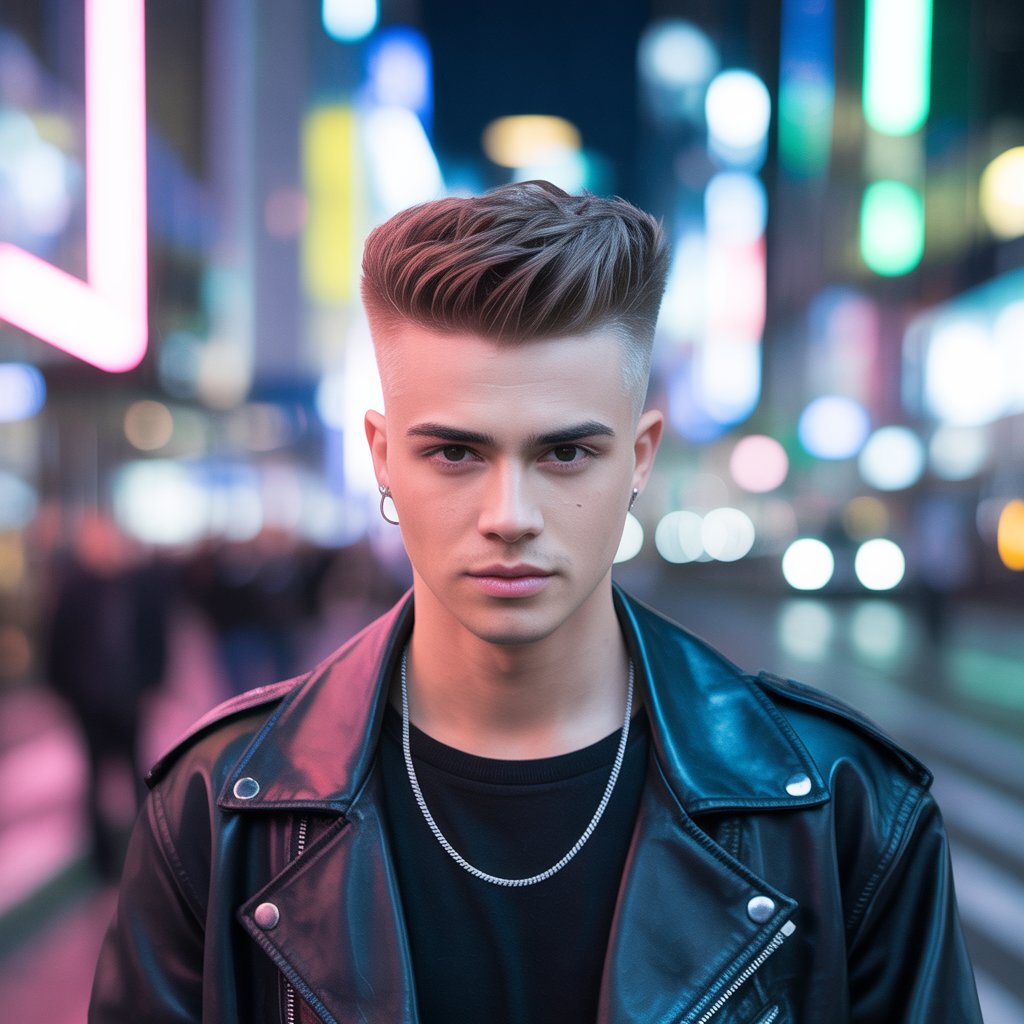 fade mullet