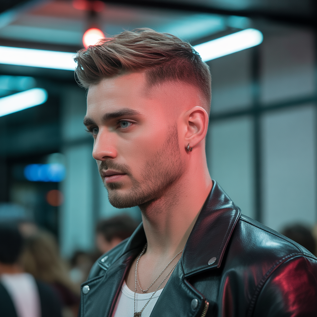 fade mullet