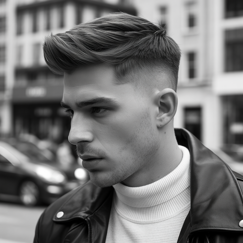 fade mullet