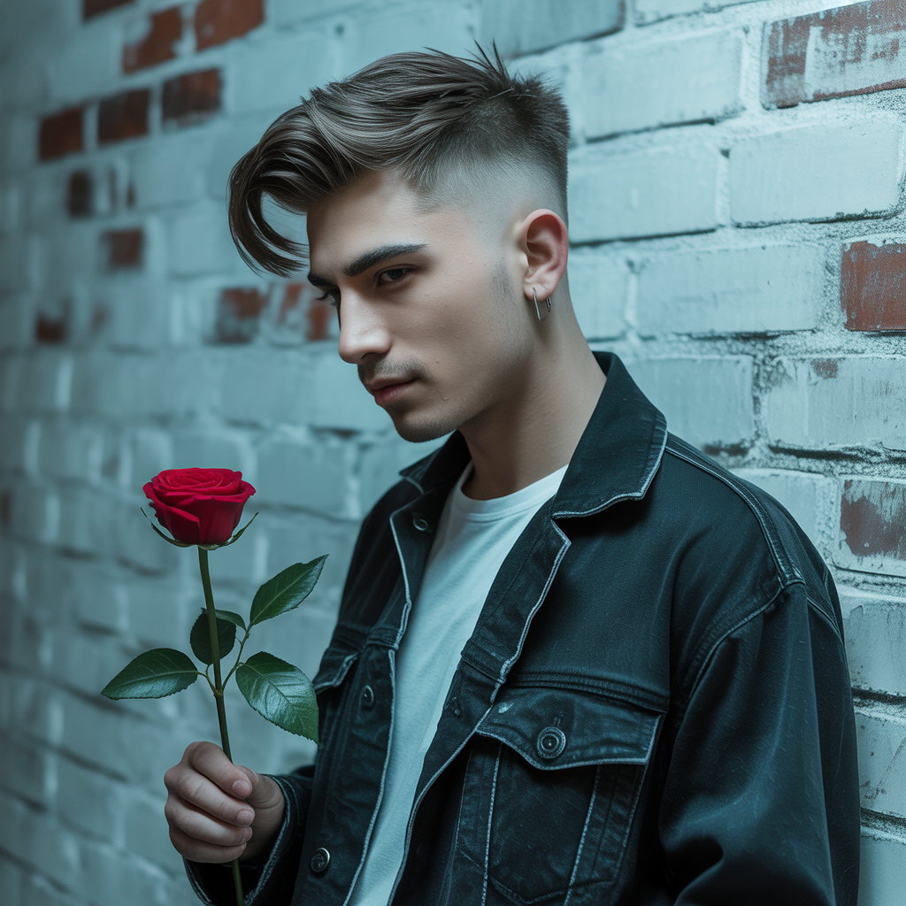 fade mullet