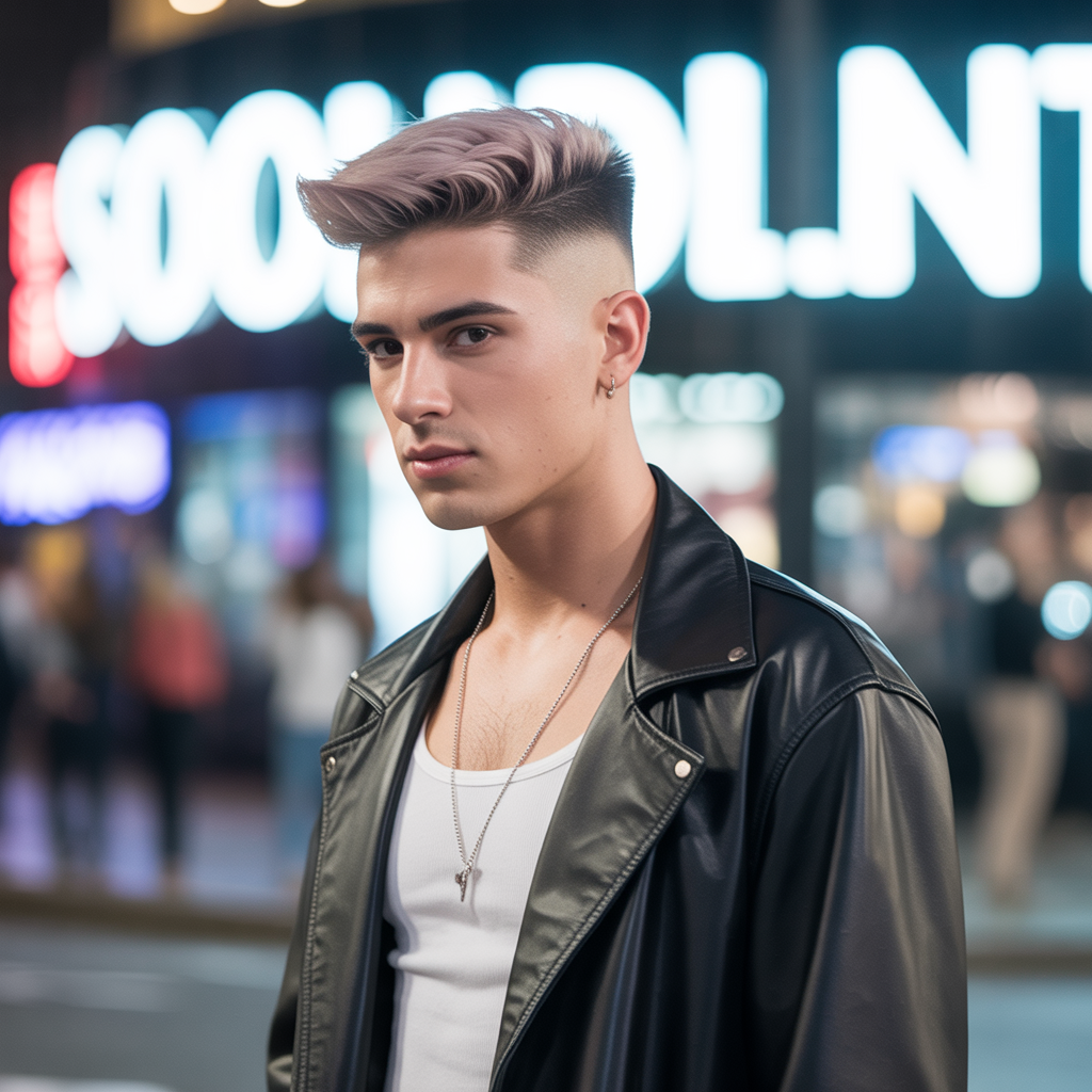 fade mullet