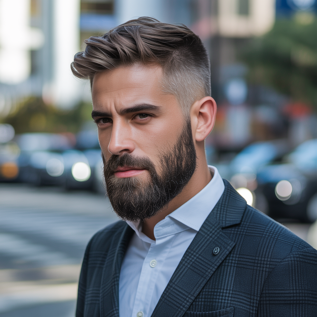 faded beard styles