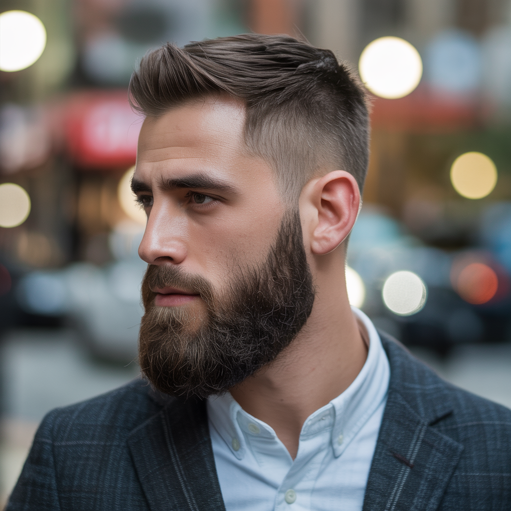 faded beard styles
