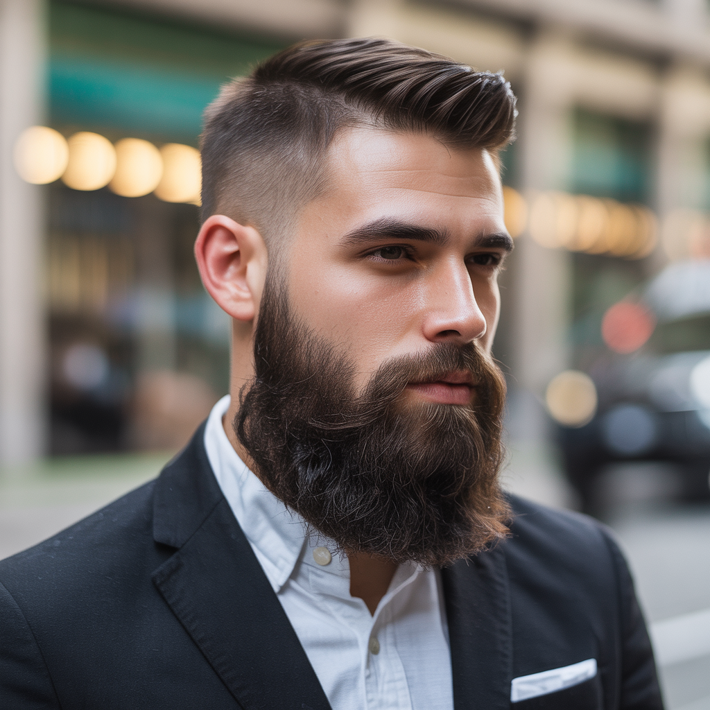 faded beard styles