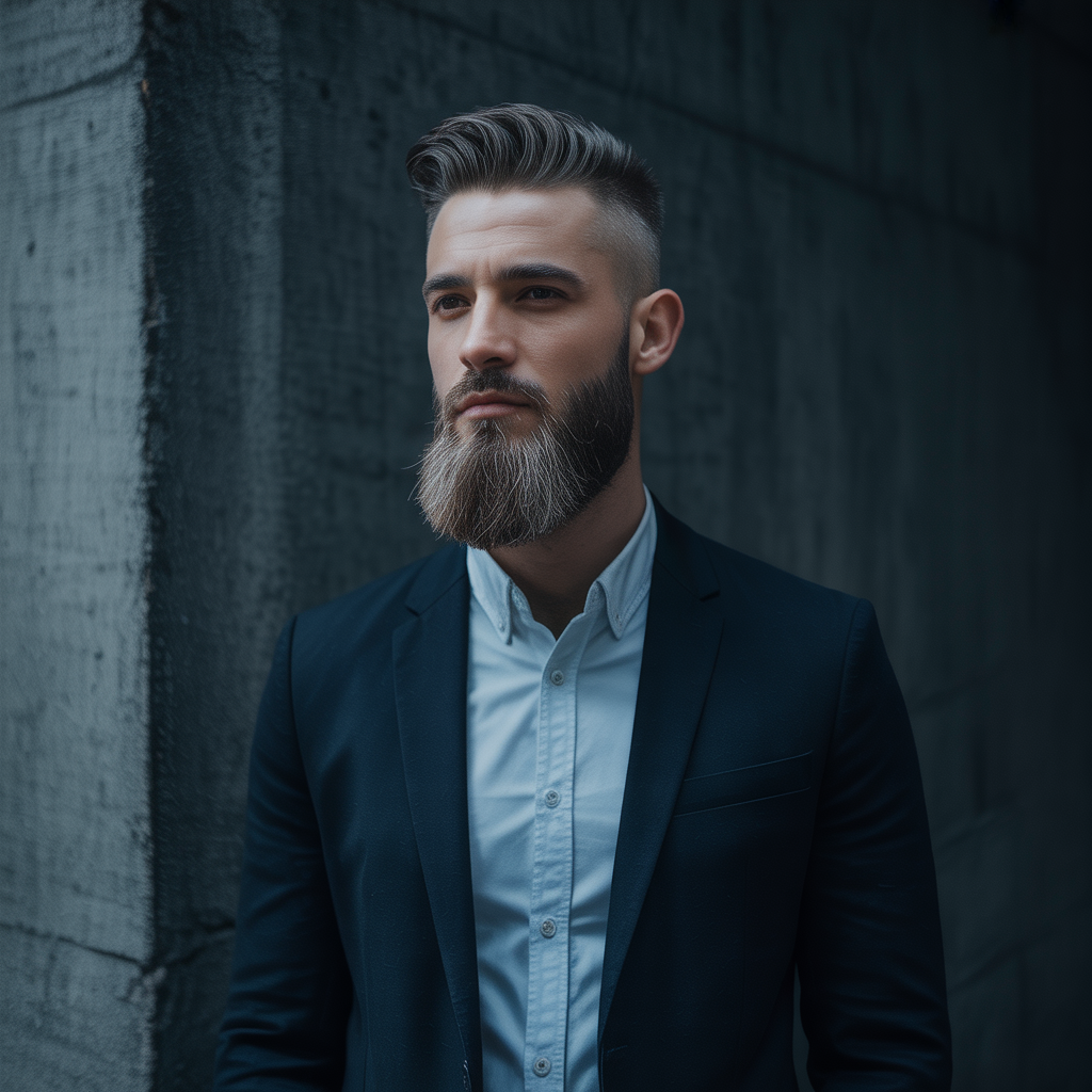faded beard styles