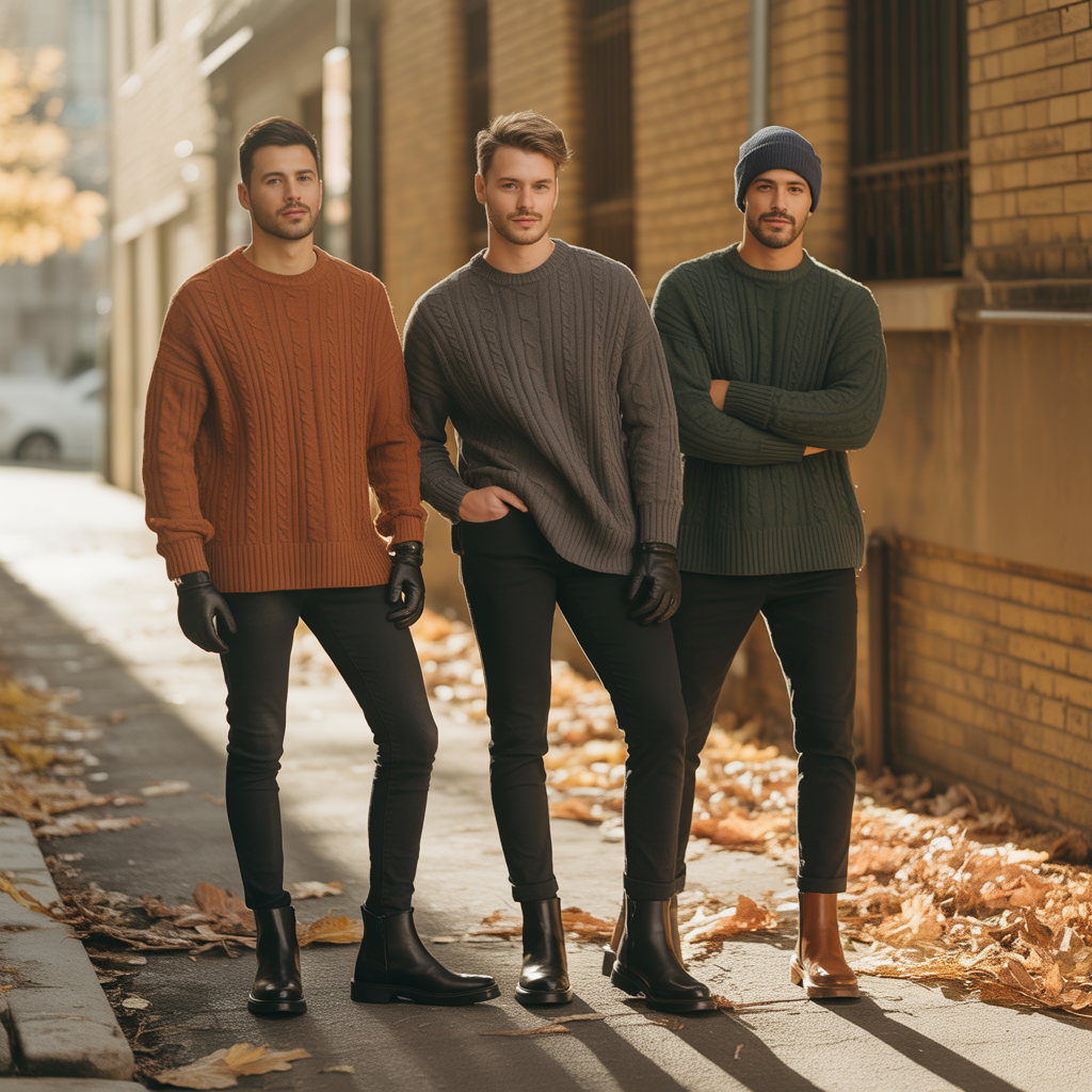 fall fits men