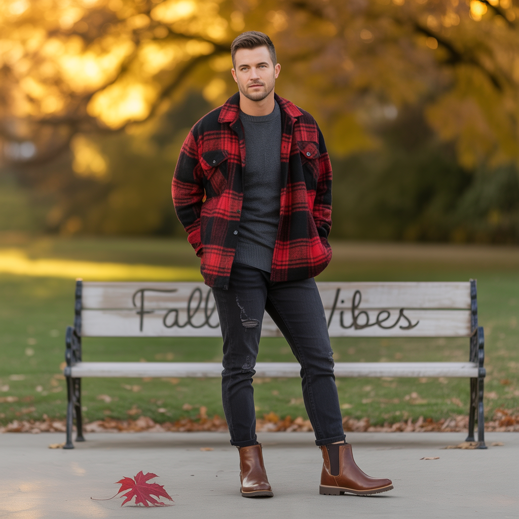 fall outfit men