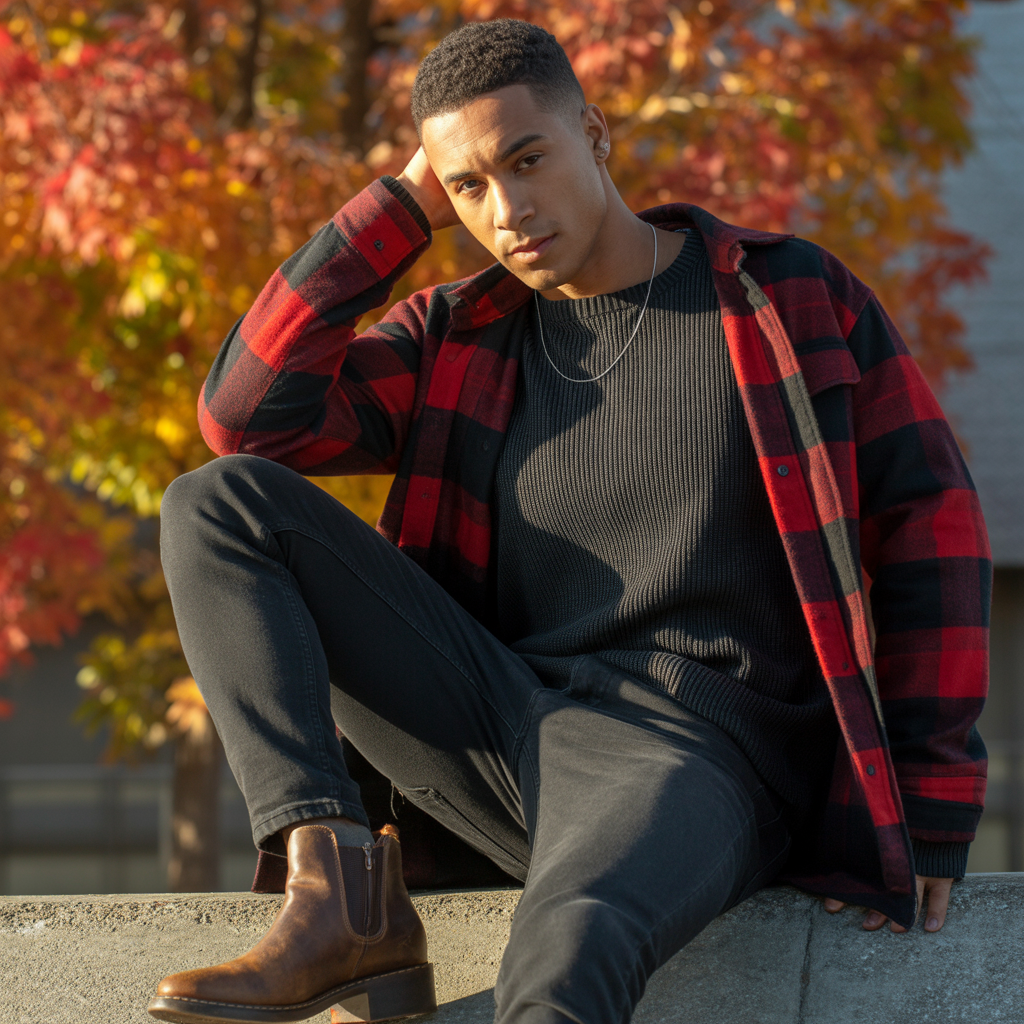 fall outfit men