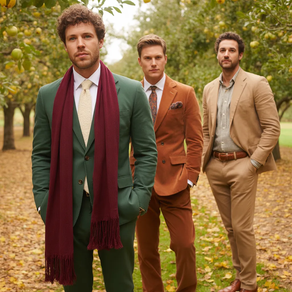fall wedding outfits for men