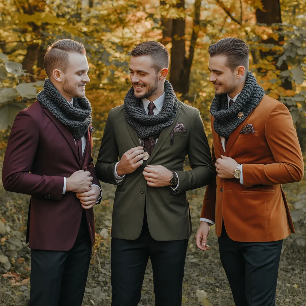 fall wedding outfits for men