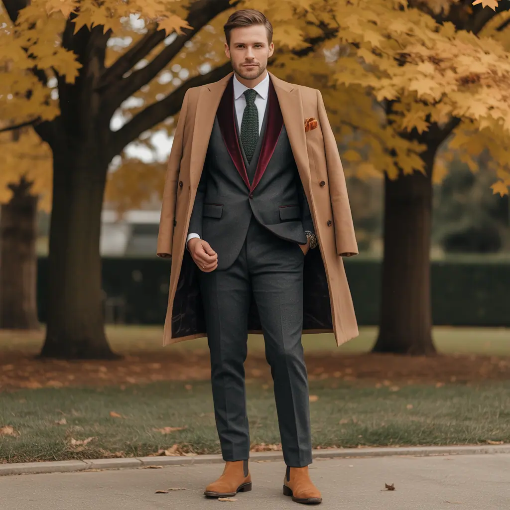 fall wedding outfits for men