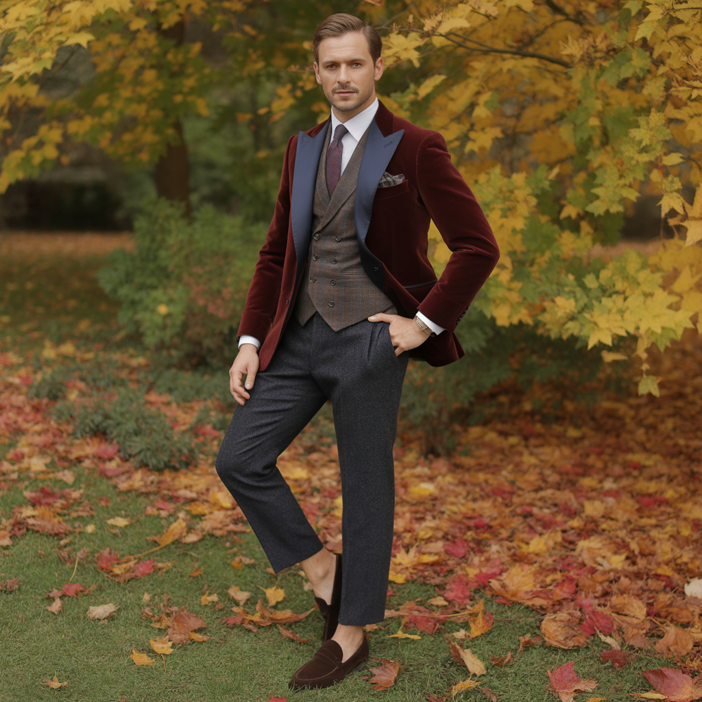 fall wedding outfits for men