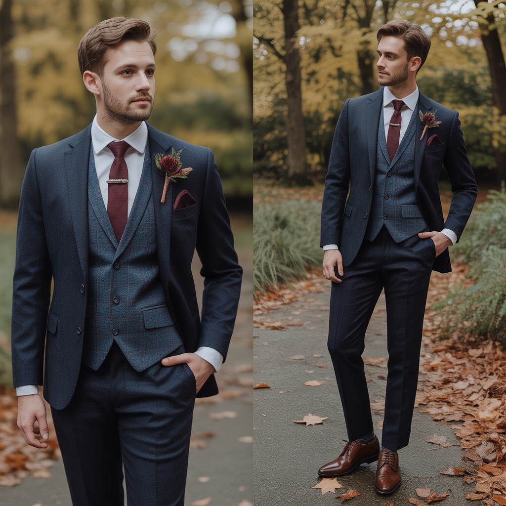 fall wedding outfits for men
