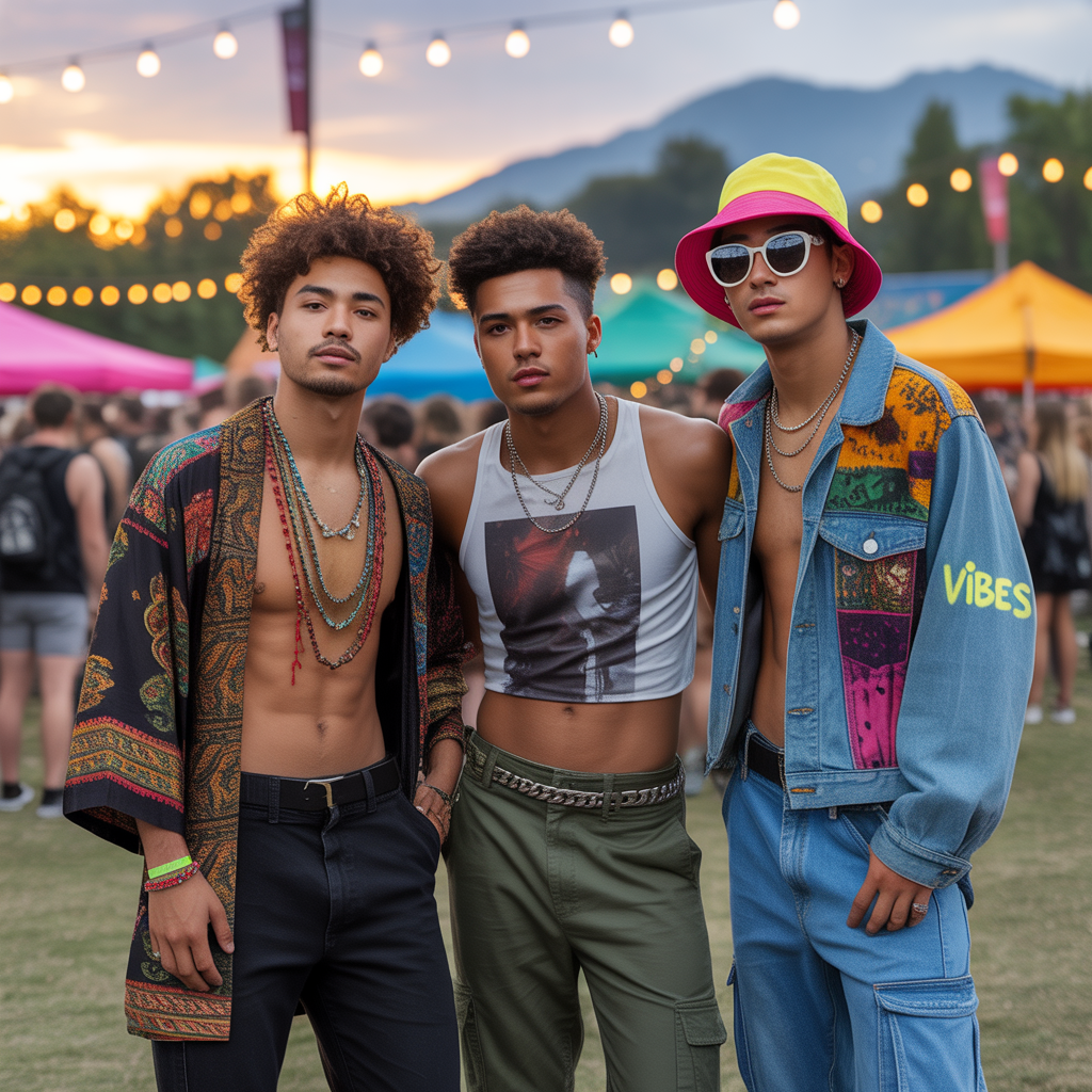 festival outfits men