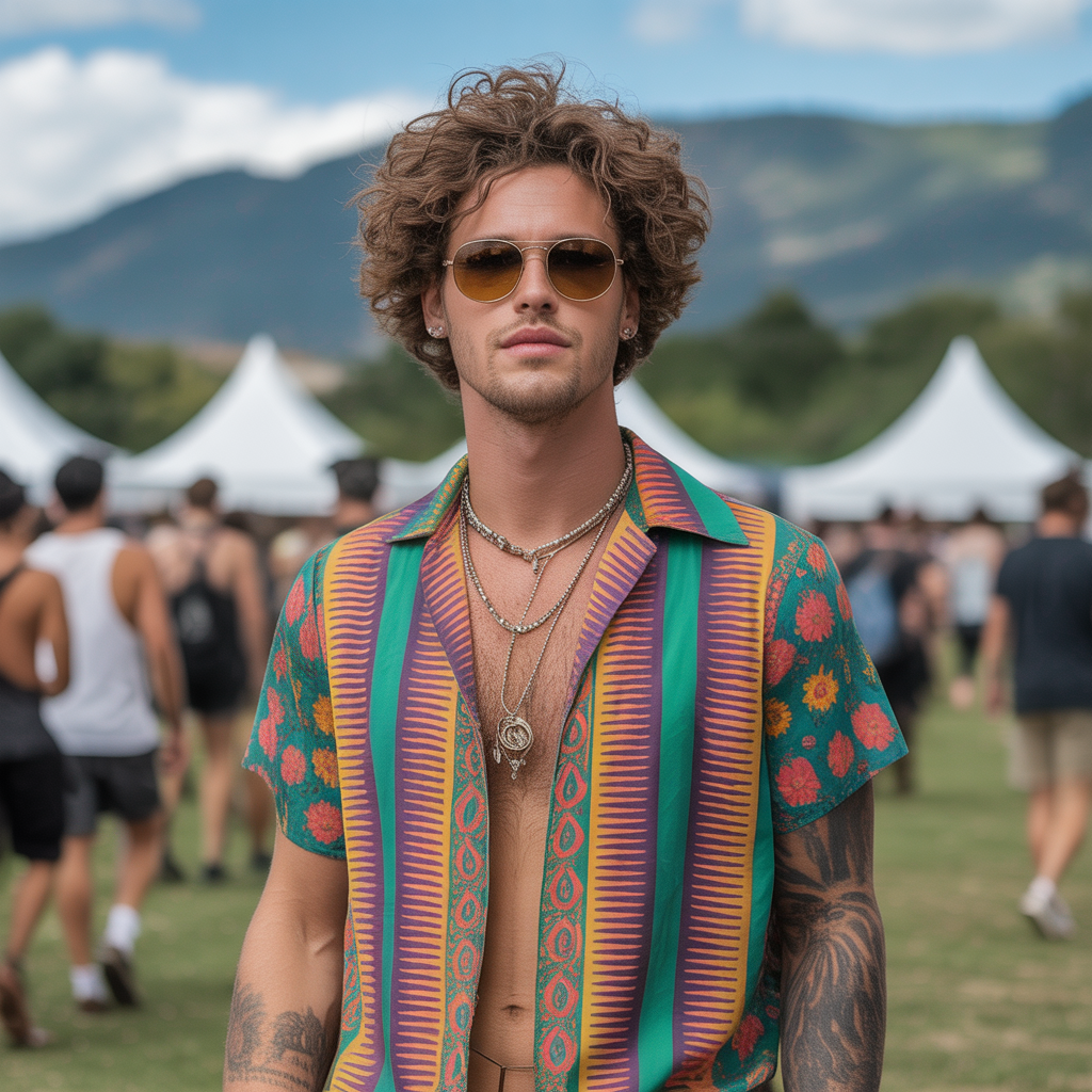 festival outfits men