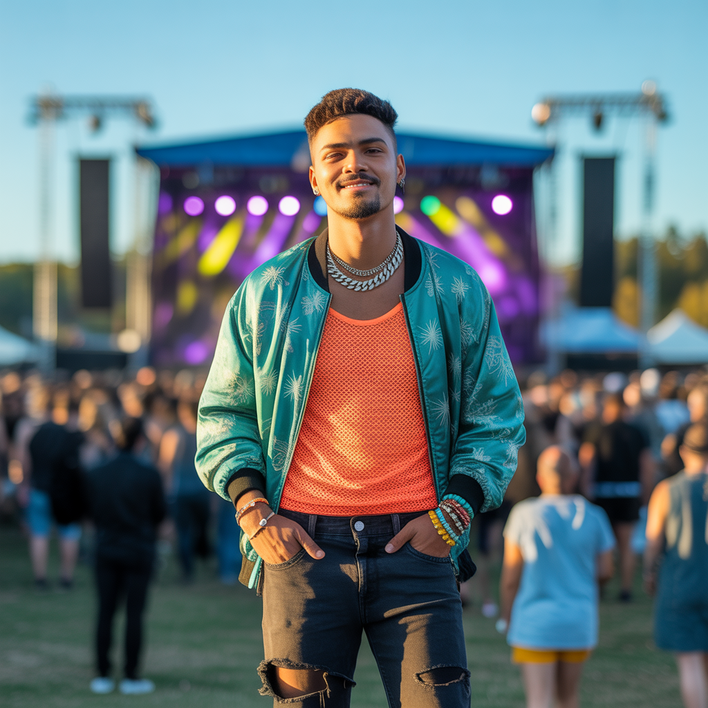 festival outfits men