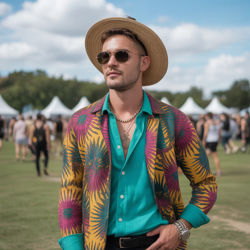 festival outfits men