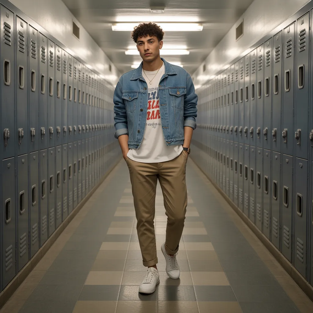 first day of school outfit highschool